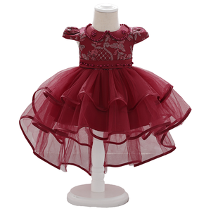 Rắn mô hình bé bên ăn mặc thời trang satin trẻ sơ sinh <span class=keywords><strong>Toddler</strong></span> Công Chúa Hoa ăn mặc cho cô gái cho cuộc thi sắc đẹp và lễ hội - Product Image 2