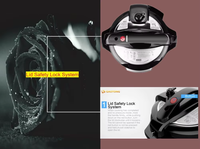 Cuisinière à pression électrique numérique en acier inoxydable 10L et cuiseur à riz 13-en-1, appareil ménager multifonctionnel