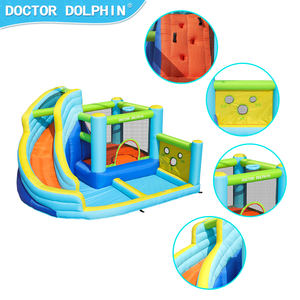 Prix d'usine, vente chaude, toboggan aquatique gonflable pour enfants, château gonflable, trampoline, utilisation en extérieur - Product Image 5