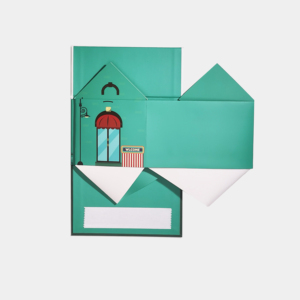 Luxury Custom Creative <b>Christmas</b> <b>Eve</b> <b>Gift</b> <b>Box</b> Special Big House Shaped <b>Box</b> - Product Image 4