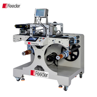 Machine automatique électrique bicolore de rebobinage de film étirable de papier de beurre d'IFEADER comportant le nouveau noyau d'engrenage de roulement de moteur de PLC