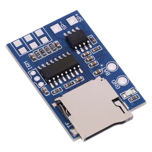 TF MP3 Decoder Module 34.1x22.6mm 3.7V <b>5V</b> Supply With Memory Playback Audio Control Board - Product Image 4