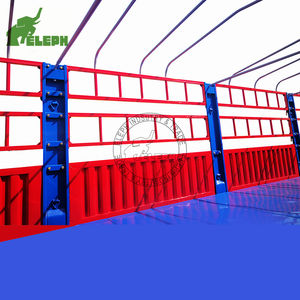 Nouvelle remorque de semi-<span class=keywords><strong>camion</strong></span> de clôture utilisée pour le transport de bétail remorque de <span class=keywords><strong>camion</strong></span> remorque de transporteur de bétail à vendre - Product Image 3
