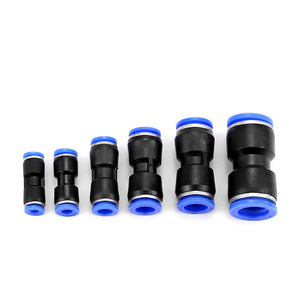 ข้อต่อลมแบบเร็ว Dde Dade Pneumatics รุ่น Pu-4Mm Pu-6Mm Pu-8Mm Pu-10Mm Pu-12Mm Pu-14Mm Pu-16Mm  ข้อต่อพลาสติกสำหรับระบบนิวเมติก - Product Image 4