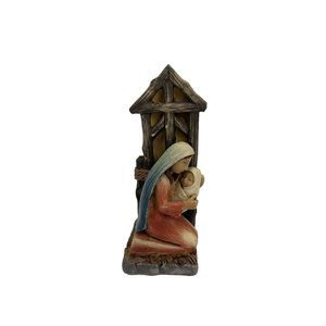 Blessed Mary MADONNA và trẻ sơ sinh Jesus Christ Con Nhà thờ hình tượng trang trí nhà cho Giáng sinh và quà tặng Nhà thờ phục sinh - Product Image 1
