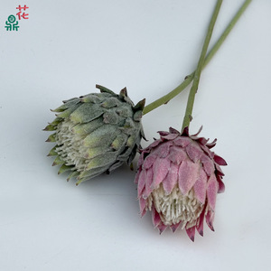 Nordic Mixed Silk <b>Flowers</b> <b>Single</b> Stem Outdoor Indoor Decor Soft Furnishing - Product Image 3