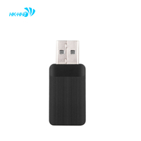 Adaptor Wifi Mini Usb 1300mbps Kartu Jaringan Nirkabel Realtek RTL8812CU untuk Desktop Laptop PC