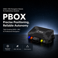 Receptor de Navegación GNSS IMU A&I P Box, Receptor GNSS de Banda de Frecuencia Completa y Constelación Completa para Vehículos No Tripulados de Baja Velocidad