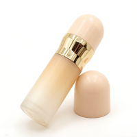 Envase Vacío de Plástico ABS para Base de Maquillaje, Corrector, Marca Privada, con Esponja, 20g 24g LYH035