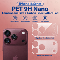 Film protecteur d'objectif de caméra en PET ultra-fin flexible 9H Nano, sans bulles, résistant aux rayures, fourni par l'usine, prix bas, facile à installer, filtre