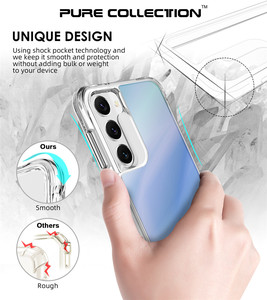 Funda Protectora Rígida de PC + TPU Suave a Prueba de Golpes con Electrochapado para <span class=keywords><strong>Samsung</strong></span> <span class=keywords><strong>Galaxy</strong></span> S23 Plus S26 S25Edge S24 FE <span class=keywords><strong>S22</strong></span> S21 - Product Image 6