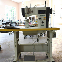 DS-1591T haute vitesse unique aiguille poste lit rouleau à coudre Machine chaussures semelle extérieure Machine à coudre pour chaussure couture supérieure