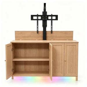 Support <span class=keywords><strong>TV</strong></span> motorisé escamotable robuste avec télécommande à mémoire pour salles de conférence et chambres d'hôtel - Product Image 2