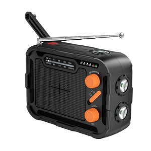 Nueva Radio Portátil con Internet AM/FM DAB de 5000mAh, Altavoz de Alta Capacidad, Batería Recargable con Energía Solar para Emergencias al Aire Libre - Product Image 1