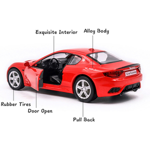 RMZ City <span class=keywords><strong>GT</strong></span> 1/36 Mô Hình Xe Hơi Đồ Chơi Đúc Khuôn 2 Cửa Mở Mô Hình Xe Hơi Bằng Kim Loại Kéo Lại - Product Image 4