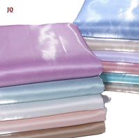 Tissu en satin organza Lily, fil brillant haute brillance, doux et lisse, pour robe de mariée Hanfu et tissu de voiture