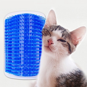 ผลิตภัณฑ์สำหรับสัตว์เลี้ยงสำหรับแมวแปรงมุม Cat Self Groomer หวีแปรง Catnip แมว Rubs หน้า A กระตุ้นหวีอุปกรณ์ - Product Image 2