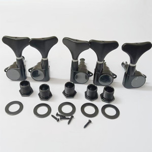 3R2L หมุดปรับแต่งเสียงเบส หัวเครื่อง<span class=keywords><strong>เบส</strong></span>ไฟฟ้า <span class=keywords><strong>5</strong></span> <span class=keywords><strong>สาย</strong></span> สีดำ - Product Image 1