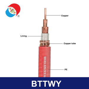 Câble isolé minéral BTTWY-Résistant au feu et étanche, utilisation industrielle/souterraine 0.6/1kV - Product Image 3