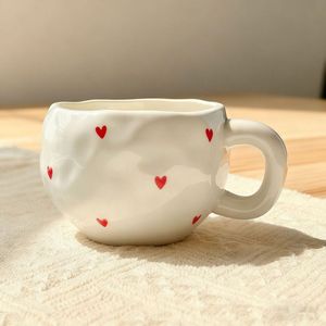 Juego de Tazas de Café Cristianas para Negocios, Taza de Espresso La Marzocco, Vaso Cafetero Sin Sensor, Vasos Rojos para Bebidas Calientes - Product Image 4