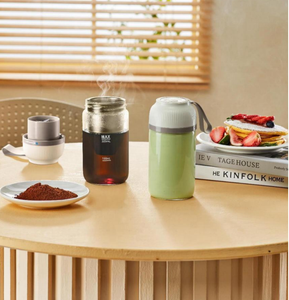 Hàng OEM Mới Về Máy Xay Sinh Tố Mini Cầm Tay Sạc Được 2 Trong 1 USB 300Ml Máy Xay Mini Máy Ép Trái Cây - Product Image 3