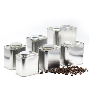 Decorative Coffee Tin Cans, Coffee Tin With Valve, Coffee Tin Box Wholesale