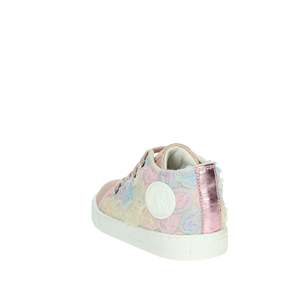 Falcotto Baskets pour filles en toile rose, chaussures tendance, taille 0012014600.97.0M02 - Product Image 2