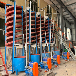 Produttore laboratorio scivolo a spirale gruppo di alta qualità buon prezzo FRP separazione gravità scivolo a spirale per le vendite - Product Image 1