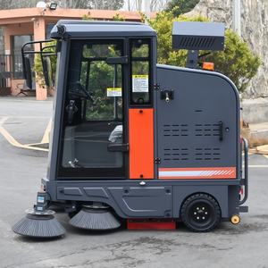 Máquina barredora industrial <span class=keywords><strong>el</strong></span>éctrica para fábricas, talleres y propiedades, vehículo de limpieza de suelos para fábricas - Product Image 3