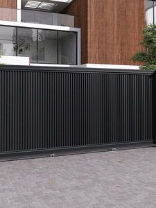 Portes coulissantes électriques automatiques d'extérieur en alliage d'aluminium, étanches, design moderne, garantie 3 ans, Min Gu Ting ZYMH-11 Easy - Product Image 6