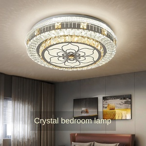 Hot bán trang trí pha lê ánh sáng hoa chiếu sáng tuôn ra núi thông minh sang trọng phòng khách phòng ngủ <span class=keywords><strong>LED</strong></span> Đèn Trần - Product Image 6