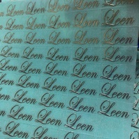 Stiker Logo Emas Mewah Berlapis Elektroplating Kustom, Stiker Transfer Logam 3D Timbul