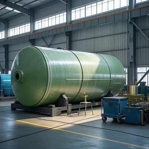 Tanque químico especial de FRP Ácido-álcali Resistente a la corrosión Ligero Fácil de instalar 10-4500mm Especificaciones completas - Product Image 1