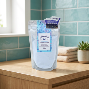 Polvere per bagnoschiuma 300g profumata azzurra - Product Image 2