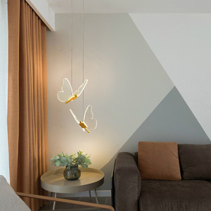 Lampadario da Bar a parete TV comodino stile speciale a forma di farfalla semplice e semplice - Product Image 2