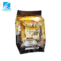 Sachets de café instantané imprimés sur mesure, scellables à chaud, à soufflet latéral, en aluminium, avec barrière anti-humidité, format stick pack pour poudre