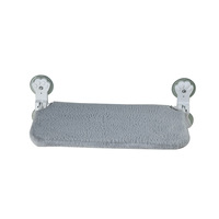 Hamac pour chat pliable à double ventouse, confortable, pour fenêtre, pour bronzer, lit suspendu