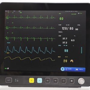 เครื่องตรวจวัดสัญญาณชีพผู้ป่วย PM15 ขนาด 15 นิ้ว พร้อมจอแสดงผล ECG 6 พารามิเตอร์ และแบตเตอรี่ในตัว สำหรับใช้ในโรงพยาบาล - Product Image 5