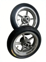 HSKABIN Nouveau pneu de rechange tout-terrain 120/70-12 et 110/70-12 pour moto Razor/T E-bike