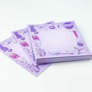 Bloc de notas diario Mini de bolsillo personalizado Bloc de notas de hojas sueltas magnético bloc de lista de comestibles Uso de regalo de oficina escolar papel personalizable - Product Image 1