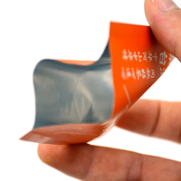 Sachet plat en Mylar laminé imperméable de 6g à trois soudures latérales pour bonbons, épices, compléments alimentaires et snacks
