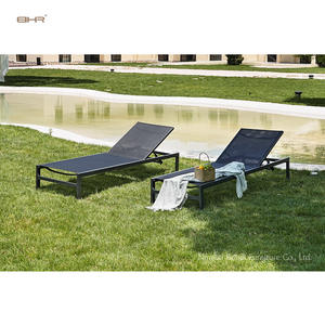 BHR-Tumbonas Chaise longue Muebles de patio Muebles de Salón al aire libre Silla <span class=keywords><strong>solarium</strong></span> Marco AluminumKD Tela Tesla Mejor <span class=keywords><strong>precio</strong></span> - Product Image 4