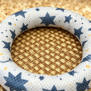 Alfombra de malla de verano para hámster, colchoneta de seda helada para mascotas, alfombra para hámster dorado, nido para hámster, colchoneta para hámster - Product Image 1