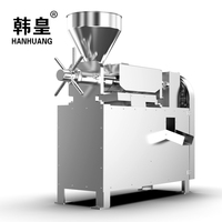 Presse à huile automatique commerciale personnalisée Hanhuang S06 pour arachides, sésame, colza, soja, capacité 30-40 kg/h, puissance 5200 W