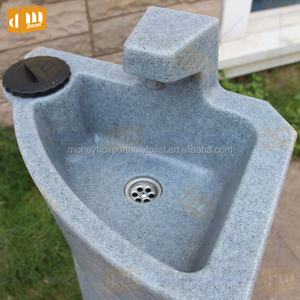 Lavabo del baño Lavabo a mano Modelos de precios Lavabos Lavado <span class=keywords><strong>con</strong></span> grifo de agua Estación de lavabo móvil portátil HDPE para in - Product Image 4