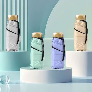Sun UV Foldable <b>Smart</b> Small Wholesale Capsule UV Protection Designer Umbrella for Adult - Product Image 5
