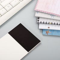 Blocs-notes personnalisés imprimés avec logo 4x6 pouces, directement de l'usine, papeterie mignonne pour étudiants
