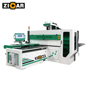 Zicar Mesin Bor CNC/CNC Panel Mesin Bor C6 untuk Kerajinan Kayu