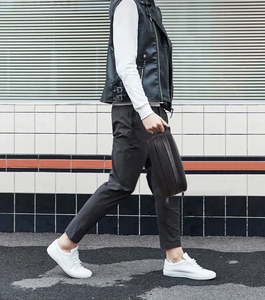 <strong>Wholesale</strong> High Quality Anti-theft Salon Storage Bag with Large Capacity PU Leather <strong>Online</strong> Handbag <strong>Shopping</strong> for Man - Product Image 5