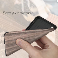 2022 nouveau Silicone fente pour carte téléphone portable étui de téléphone en bois prononcé sur mesure bois imprimé Mobile housse de protection